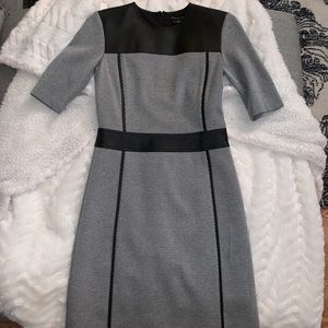 Theory leather dress